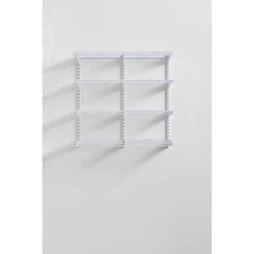 Rubbermaid 36 in Pantry Shelf System, Direct Wall Mount, 4 Shelves