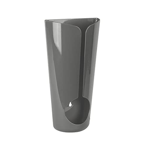 Spectrum Wall Mount Plastic Grocery Bag Holder