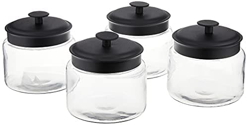 Anchor Hocking Glass Storage Jars with Sealing Lids