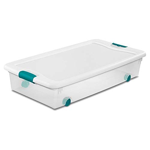 Sterilite 56 Qt Wheeled Latching Storage Box
