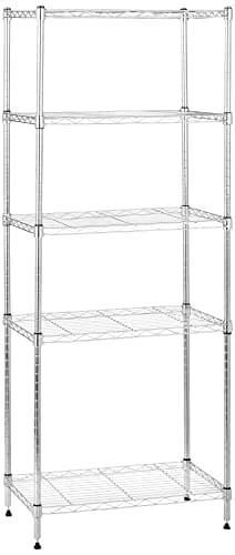 Amazon Basics 5-Shelf Adjustable Storage Unit