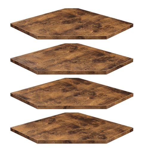 Homode Floating Corner Shelves, Set of 4