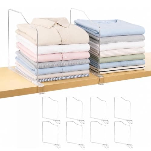 Vtopmart Extra Tall Shelf Dividers, 12 in