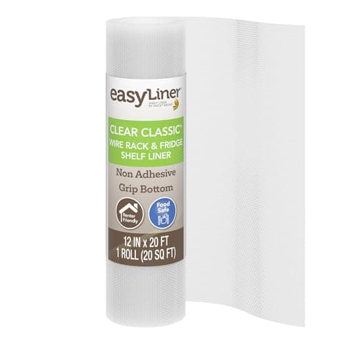 Duck EasyLiner Clear Classic Shelf Liner