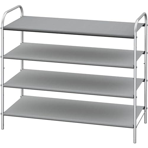 Simple Houseware 4-Tier Stackable Shoe Rack