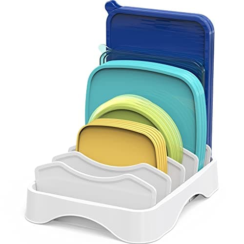 Simple Houseware Food Container Lid Storage, 10 x 8 in