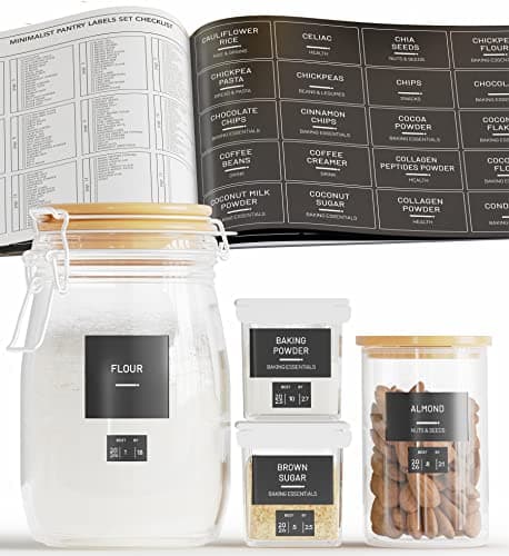 Neatsure 284 Pantry Labels with Expiration Stickers