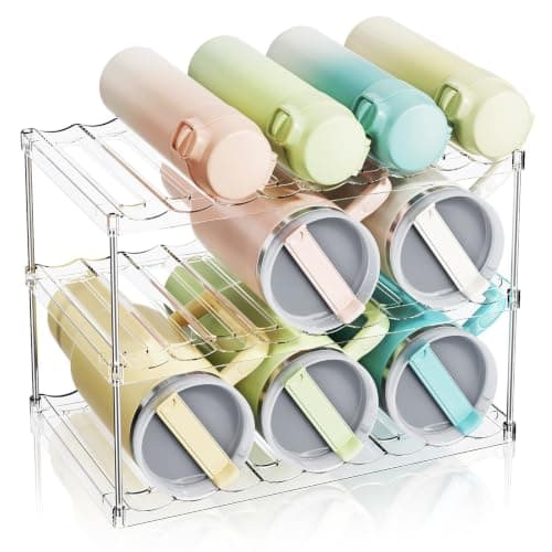 LAMU 3-Tier Stackable Tumbler and Bottle Rack
